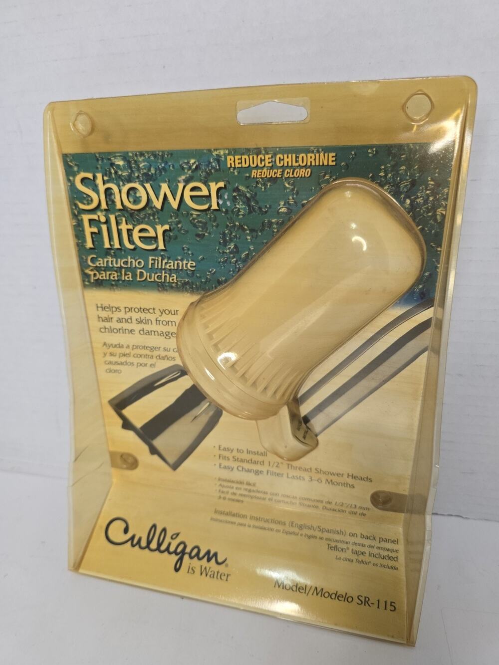 Culligan sr-115 Shower Filter System-White New Old Stock